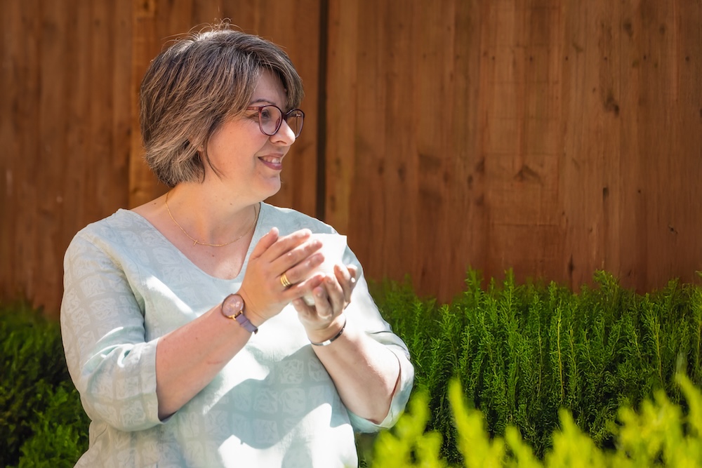 Jennie Fytche, listening whilst providing pastoral supervision